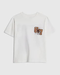 White 67 Basketball T-Shirt