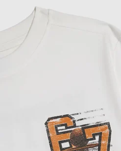 White 67 Basketball T-Shirt