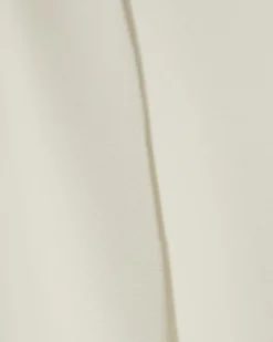 White Belted Straight Leg Trousers