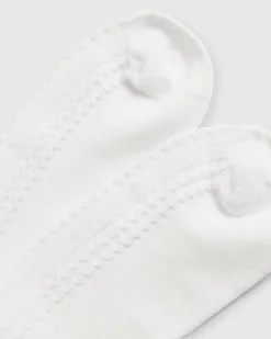 White Large Lace Frill Socks