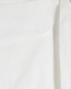 White Linen Blend Skort