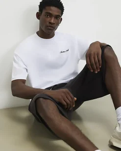 White Oversized Fit Sanctuaire T-Shirt
