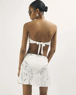 White Textured Sarong