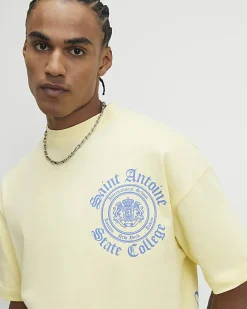 Yellow Saint Antoine Crest T-Shirt