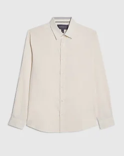 Yellow Slim Fit Premium Long Sleeve Shirt